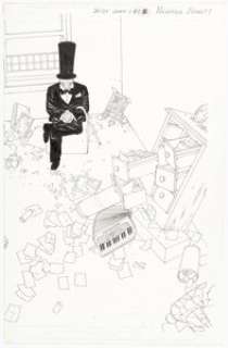 Aron Wiesenfeld and Richard Bennett Deathblow / Wolverine #2 Inside Front Double Splash Pages Original Art (Image/Wildstorm/Marvel, 1997).