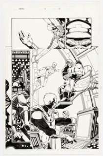 Jim Starlin and Al Milgrom Thanos #3 Galactus Story Page 14 Original Art (Marvel, 2004). | Heritage