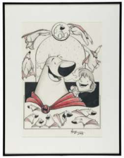 Mike Kunkel Herobear and the Kid Illustration Original Art (Boom! Studios, 2003). | Heritage