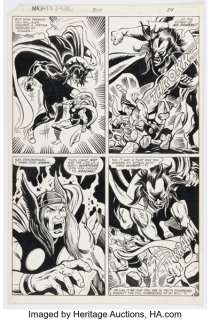 Keith Pollard and Gene Day Thor #310 Mephisto Story Page 17 Original Art (Marvel, 1981). | Heritage