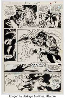 Floro Dery and Romy Gamboa The Witching Hour #32 Story Page 6 Original Art (DC, 1973).