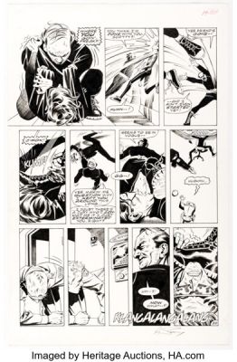 Steve Rude and Andrew Pepoy X-Men: Children of the Atom #3 Story Page 21 Original Art (Marvel, 1999). | Heritage