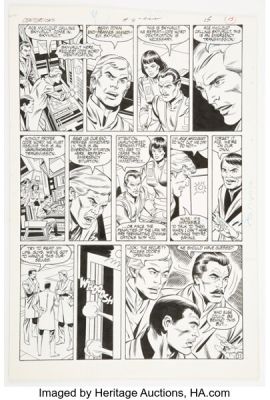 Don Heck and Al Vey Centurions #3 Story Page 11 Original Art (DC, 1987). | Heritage