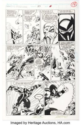 Mark Bagley and Randy Emberlin The Amazing Spider-Man #353 Story Page 11 Original Art (Marvel, 1991). | Heritage