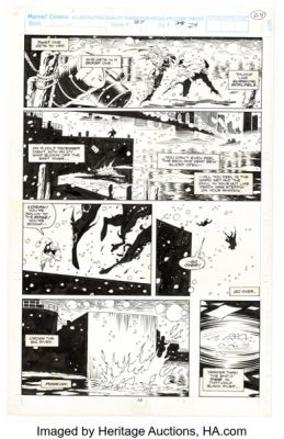 Marc Silvestri and Dan Green Wolverine #37 Story Page 18 Original Art (Marvel, 1991). | Heritage