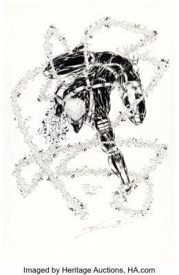 Brett Booth and Sal Regla - Backlash Promotional Poster Illustration Original Art (Image, 1994). | Heritage