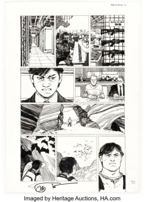 Gabriel Hernández Walta Absolute Batman #4 Story Page 17 Original Art (DC, 2025).