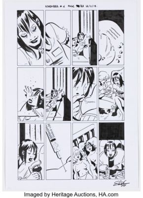 Elsa Charretier November Vol. 4 Story Page 73 Original Art (Image, 2019). | Heritage