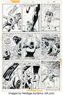 Sal Buscema and Mike Esposito Master of Kung Fu #32 Story Page 16 Original Art (Marvel, 1975). | Heritage