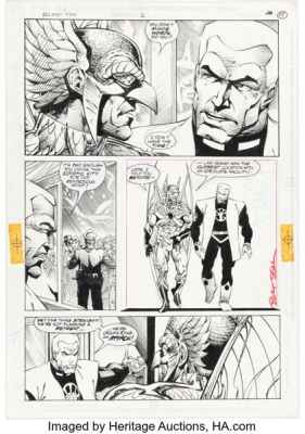 Keith Giffen, Bart Sears, and Ray Kryssing Eclipso: The Darkness Within #2 Page 10 Original Art (DC, 1992).