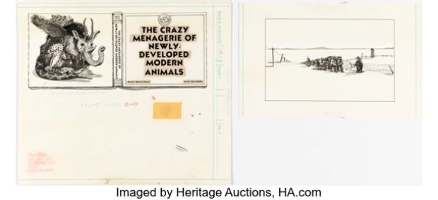 Ron Zalme Crazy #56 Interior Illustrations Original Art Group of 2 (Marvel, 1979). (Total: 2 Items) | Heritage