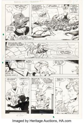 Bob Layton Marvel Comics Presents #11 Ant-Man Story Page 8 Original Art (Marvel, 1989). | Heritage