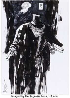 Ashley Wood Sencilla Finale Les Mort 13 Illustration Original Art (IDW, 2006). | Heritage