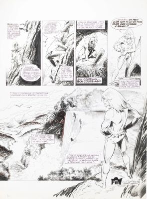 Cheret André Et... | CHERET André et LECUREUX Roger Rahan Le démon à trois... | Neo Enchères