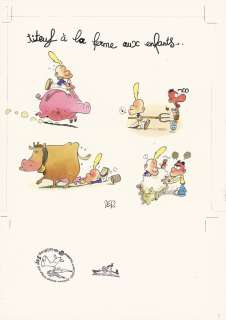 Zep (Philippe Chappuis Dit) Né En1967 | Titeuf Ã  la ferme aux enfants | Artcurial