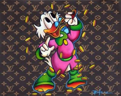 "Sage" (Gabriel Brisan) - Mixed Media Artwork - Happy Duck (2019) | Catawiki