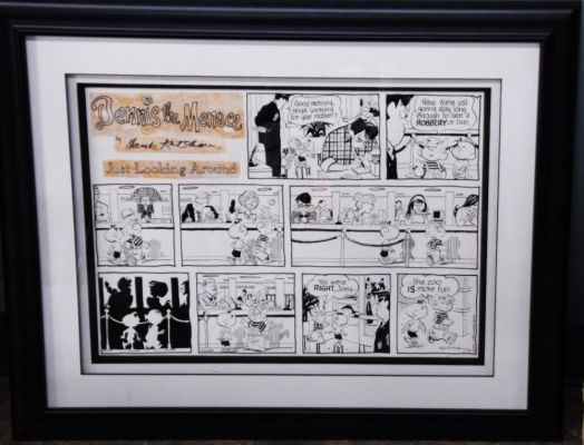 Lot 56 - Hank Ketchum Dennis The Menace | misc / divers