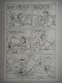 Dirgo, Ray | Original page  - Yogi Bear  - (1970s) | Catawiki