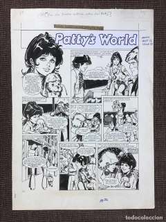 PATTY´S WORLD ( ESTHER Y SU MUNDO ) PAGINA B ORIGINAL BRUGUERA PURITA CAMPOS