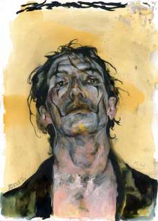 Kent Williams - The crow - painted cover art! Issue 2 page cover