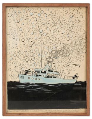 Henri Morez (1922-2017) Lieutenant... | Lot 9 - Henri MOREZ (1922-2017) Lieutenant Martin, allez donc... | Drouot Estimations