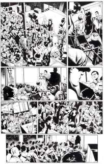 Superman | Planche n°3 Ã  l’encre de Chine publiée dans la … | Banque Dessinée