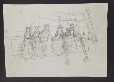 PELLERIN 1999 Crayonné à la mine de plomb : l’Epervier. T4 Pl41… | Laval Enchères