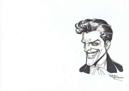 Brian Bolland | Bolland Joker Illustration | Nostalgic Investments