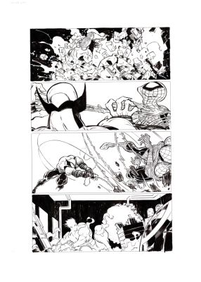 Kaare Andrews | Spider-man & Wolverine # 8 pg 4 | More Great Art