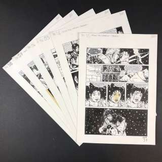 Brendon #35 - Sequenza di 6 tavole originali "Regali dall’Inferno" - Loose page - First edition - (2004) | Catawiki