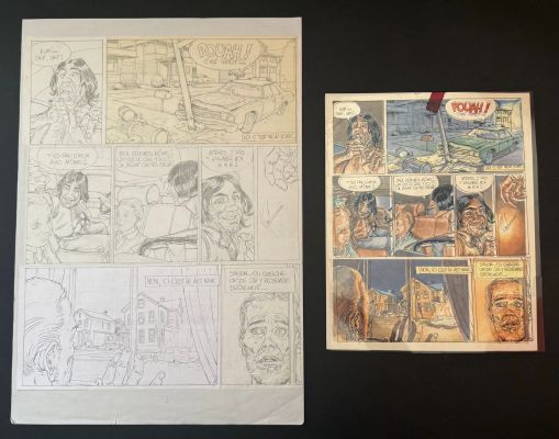 Hirn Laurent, Le... | Lot 68 - Hirn Laurent, Le Pouvoir des Innocents, planche n°4... | Tessier Sarrou