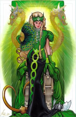 Fred Ian | Belle Epoque Series: Enchantress | Kirby’s Comic Art