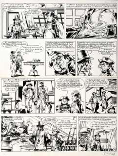 Vance | Howard Flynn, planche n°15 Ã  l’encre de Chine de… | Banque Dessinée