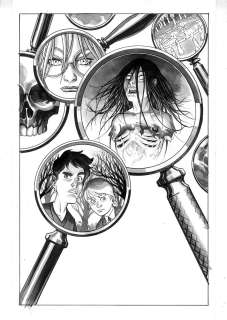 Dave Johnson | Dead Boy Detectives #2 cover; 11-by-17 inches | Hero Initiative