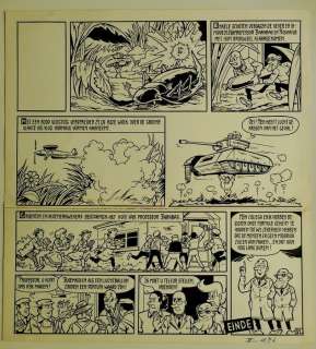 Jerom - Vandersteen, Willy - Originele slotpagina (p.31) - Jerom 6 - Het groene eiland - (1964) | Catawiki