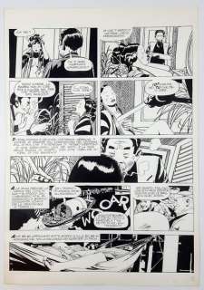 Attilio Micheluzzi - Tavola Originale n. 5 "Rosso Stenton: Shanghai" - Loose page - (1983) | Catawiki