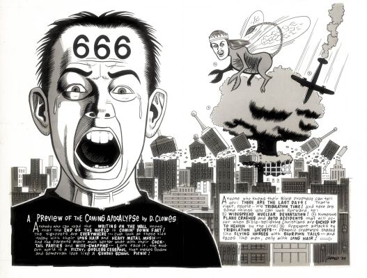 DANIEL CLOWES - 666 – A Preview of the Coming Apocalypse …