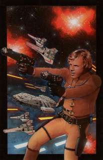 Matt Busch - battlestar galactica gallery special pinup (2000).