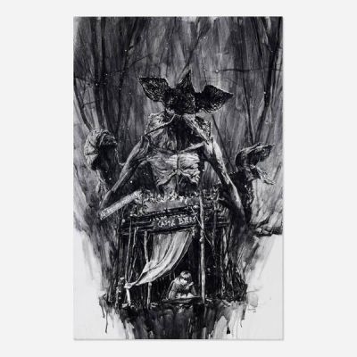 Patric Reynolds | Stranger Things #1 Cover Original Art (Dark Horse Comics, 2018) | Landry Pop Auctions