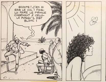 Giuseppe Bergman - Milo Manara - original strip cm 48x16 - Loose page - (1983) | Catawiki