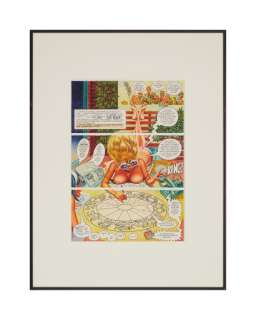 Playboy | Elder and Kurtzman December 1969 "Little Annie Fanny" 3-Panel Comic Strip Illustration | Julien’s