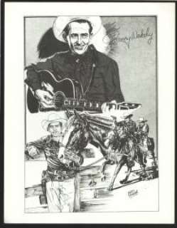 Jimmy Wakely Real West Movie Hall of Fame Series Print | DTA Collectibles