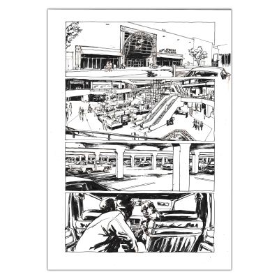 Ké Clero | Radio Club - Planche originale 27 | Achetez de l’Art