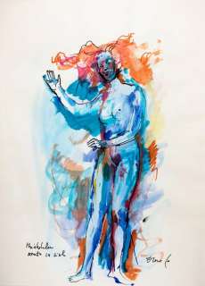 Fo Dario | "Maddalena assunta in cielo", anni ’80 | Urania Casa d’Aste