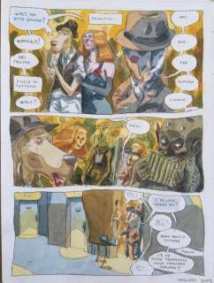 Marco Corona - tavola originale - L’Ombra di Walt n. 1 - Loose page | Catawiki