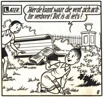 Suske en Wiske - De zingende zwammen / Les Champignons chanteurs - Originele pagina - (p.4) - met luxe groot formaat hc - (1960/2020) | Catawiki