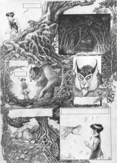 Luigi Di Giammarino - tavola originale "La Vallée des Mutants" - Loose page - (2009) | Catawiki