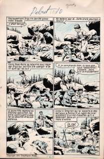 Le Rallic | Yuki chien de traineau, ensemble de 6 planches Ã  … | Banque Dessinée