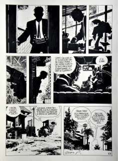 Â«Â La Grande ArnaqueÂ Â» Planche Originale n° 106 - Domingo Mandrafina