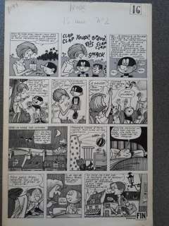 Poirier, Jean-Claude - Planche originale - Maximax - (1965) | Catawiki